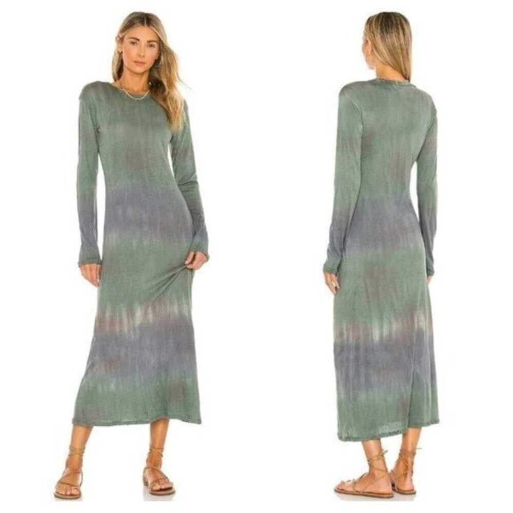 House of Harlow 1960 x REVOLVE Tie Dye Long Sleeve Knotted Midi Dress
